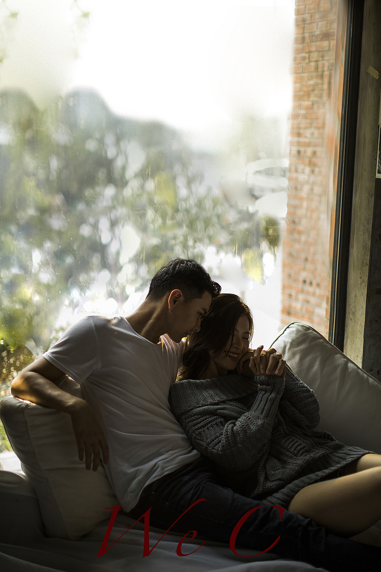 室内棚拍亲昵情绪