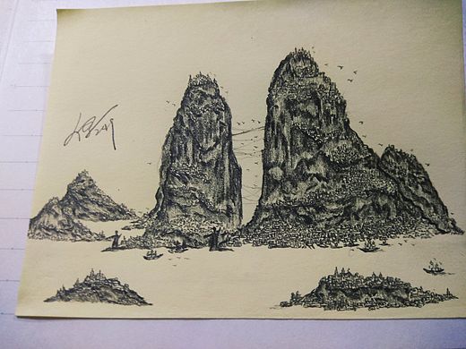 峡谷场景（个人主页-ZNTkwMjI1NDg=） - 场景 - 站酷设计师Trayaback原创素材 - 站酷ZCOOL