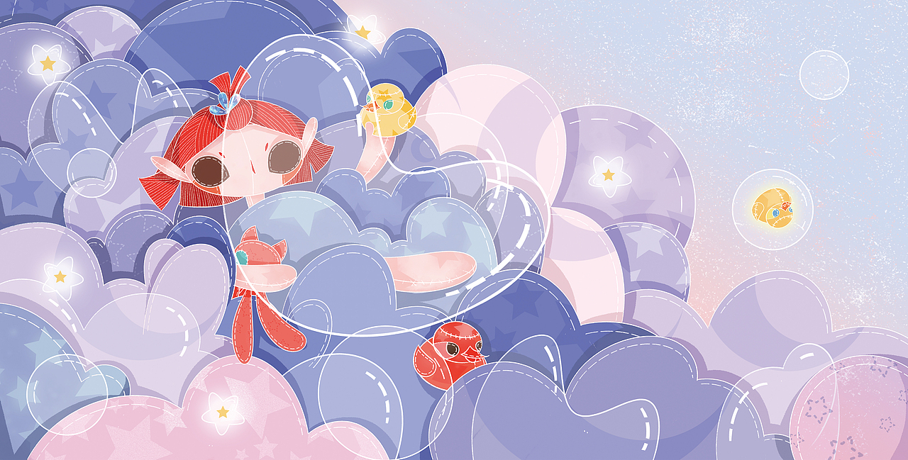 小时候（图ZOTE2MDQ5NDQ=） - 艺术插画 - 站酷设计师嗑瓜子不原创素材 - 站酷ZCOOL
