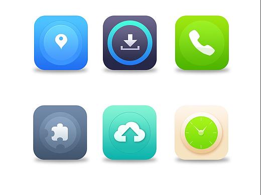 轻拟物ICON