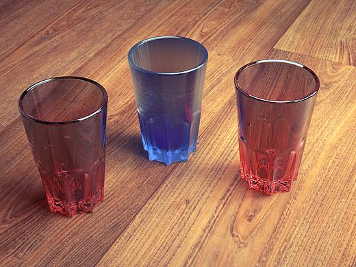 彩色渐变空杯（个人主页-ZMzI0MDA1NzY=） - 其他三维 - 站酷设计师阿甘009原创素材 - 站酷ZCOOL