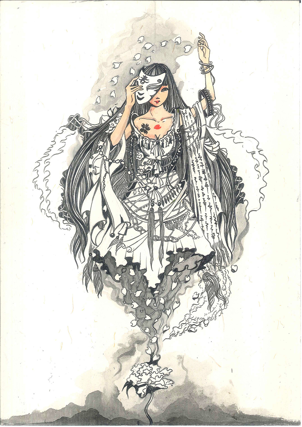 #青春答卷2014#四季歌 拟人手绘 谨以此作,纪念以前没有来得及珍惜的春夏秋冬(图ZMTcwMjc1MDQ=) - 商业插画 - 站酷设计师狐狸精小五原创素材 - 站酷ZCOOL