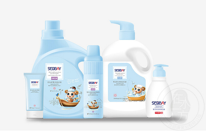 婴童洗护用品包装设计
