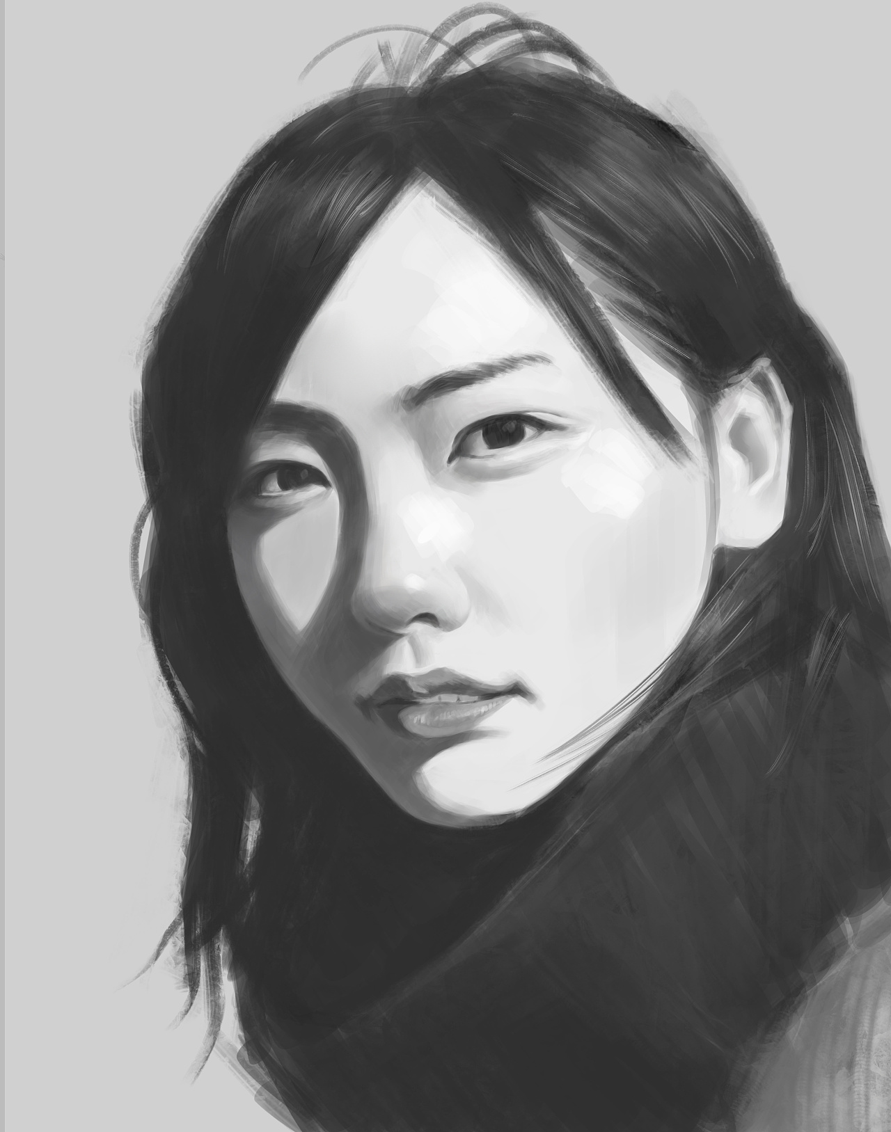 画一个22岁的新垣结衣