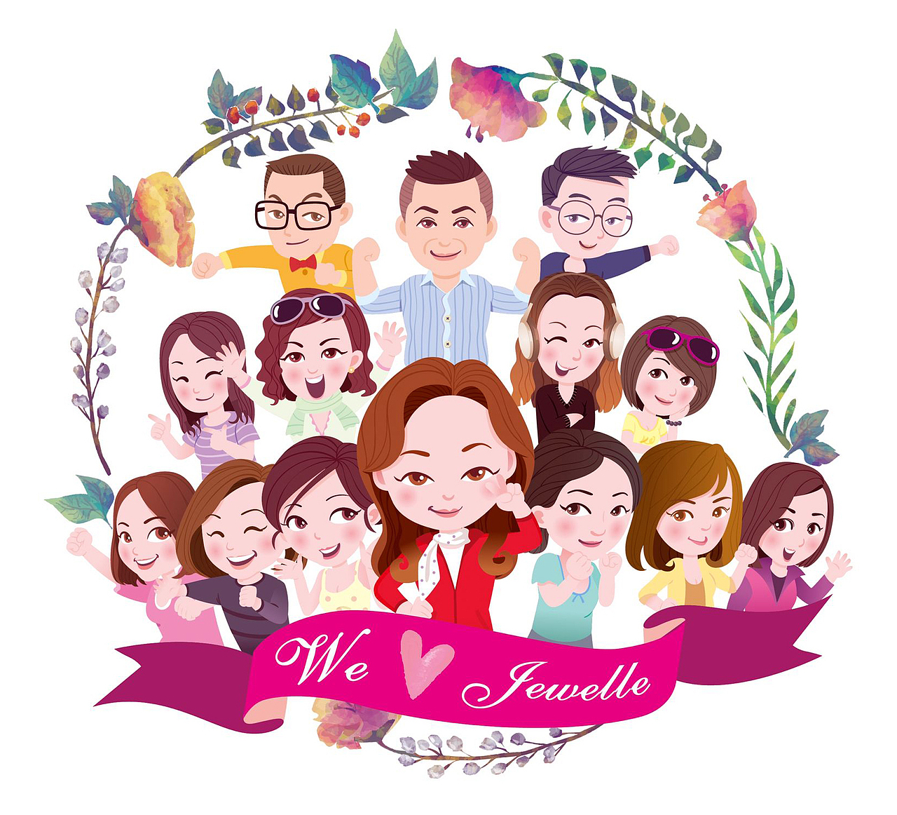 人物卡通漫画（图ZODA2MDU5MDA=） - 商业插画 - 站酷设计师wyhotman原创素材 - 站酷ZCOOL