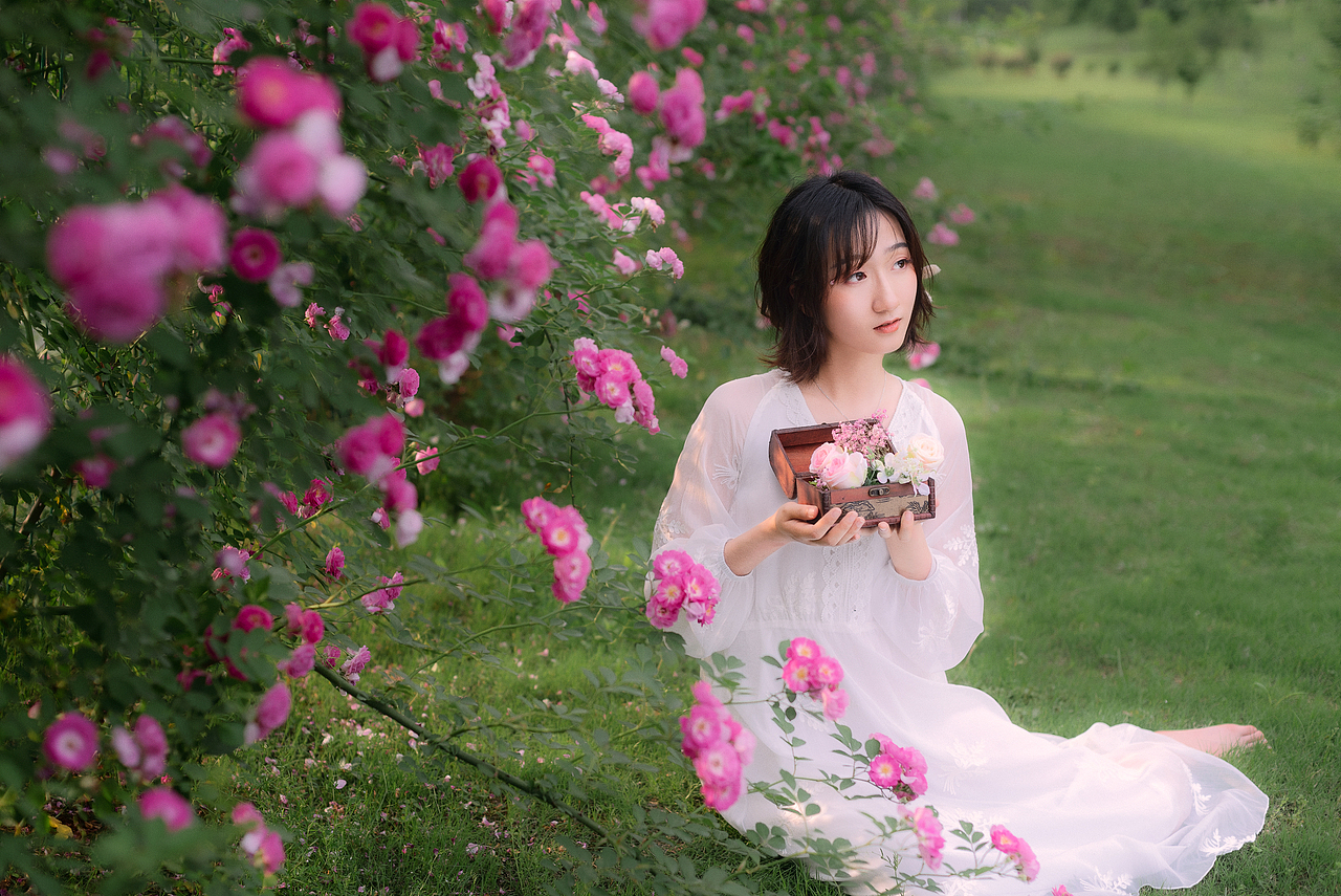 五月蔷薇（图ZMTEzNjA0MzY4） - 人像摄影 - 站酷设计师摄影的家俊原创素材 - 站酷ZCOOL
