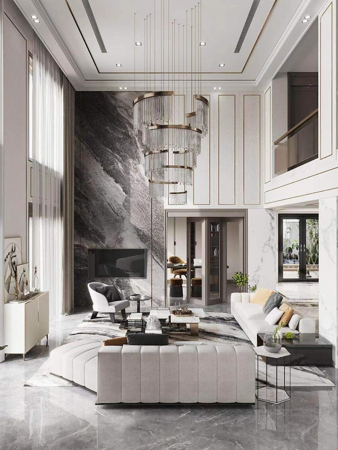 现代轻奢别墅（图ZMjUxOTU1OTY4） - 家装设计 - 站酷设计师余温啊原创素材 - 站酷ZCOOL