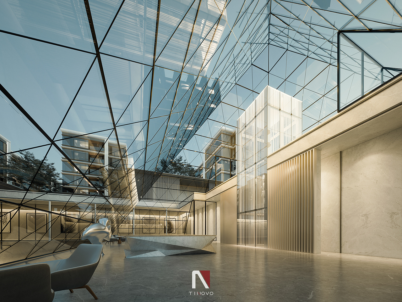 Enscape 渲染小合集（2021年度）——TINOVO（图ZMjg2NzEwNzk2） - 建筑/空间 - 站酷设计师TINOVO原创素材 - 站酷ZCOOL