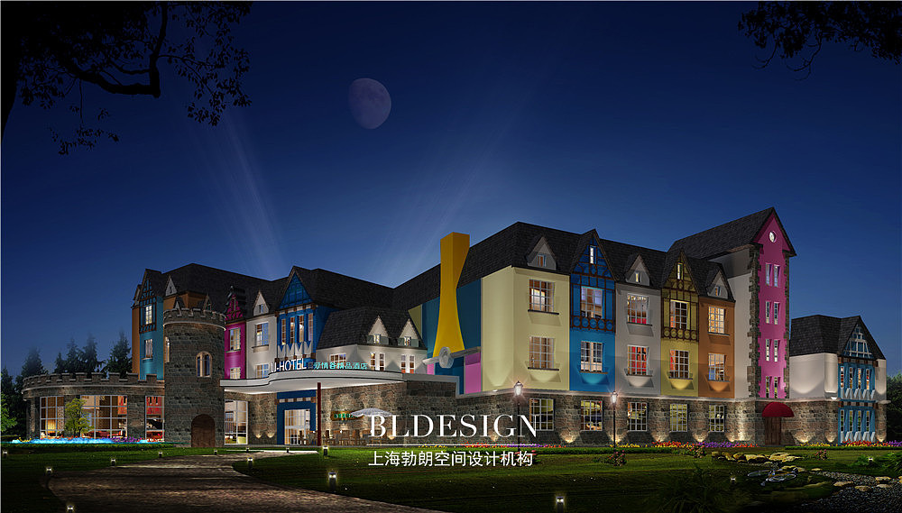 郑州酒店设计公司专业作品——酒店外观设计锦集