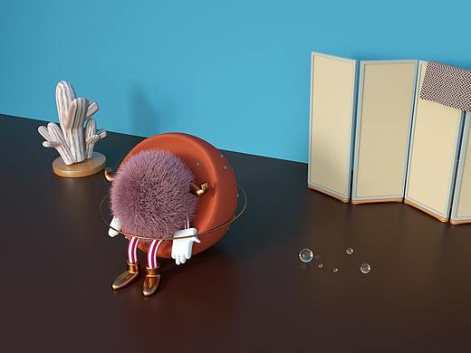 卡通風(fēng)格小房間（個人主頁-ZMjkyOTYzMTI=） - 場景 - 站酷設(shè)計師燒烤韭菜原創(chuàng)素材 - 站酷ZCOOL