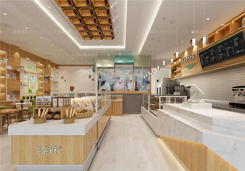 西宁甜品店装修设计图