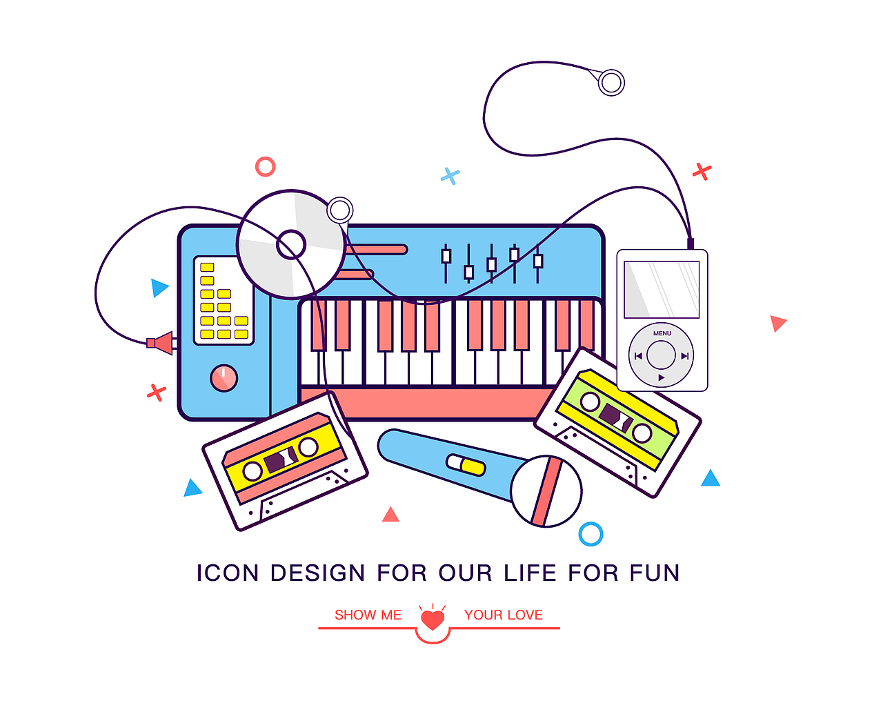 线性图标练习（图ZMTY2MjU3NDYw） - 图标 - 站酷设计师Ivan_Woong大王原创素材 - 站酷ZCOOL