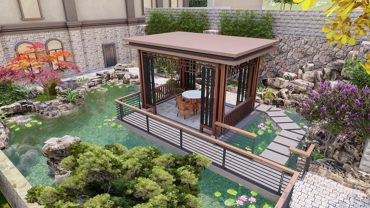 某中式庭院方案设计