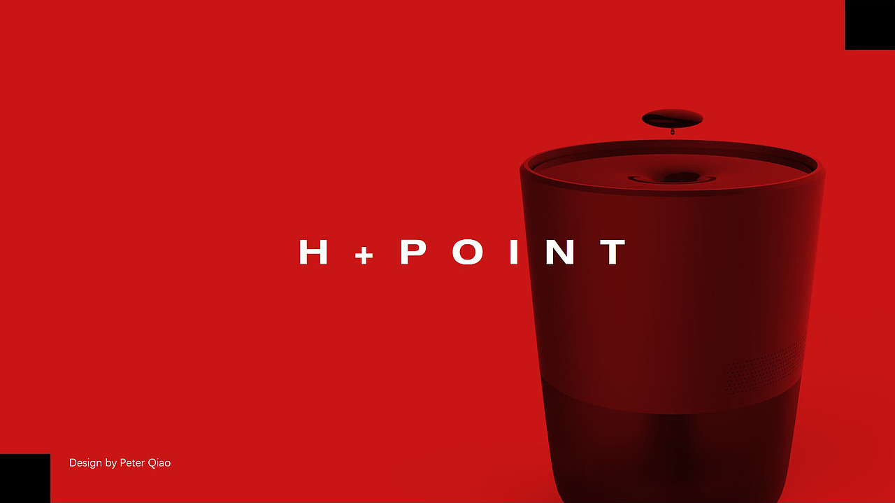 H+point 人机交互智能空气加湿器