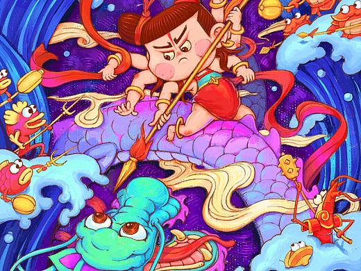 哪吒闹海