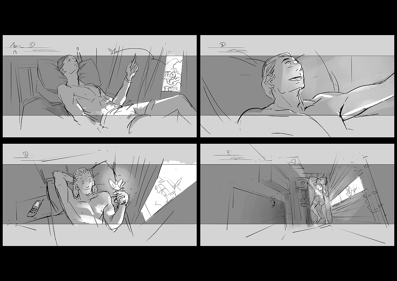 又是新的一年 最近的一些分镜头乱七八糟的草稿（图ZMjM4OTA0ODUy） - 设定/分镜 - 站酷设计师尼克卫尔德原创素材 - 站酷ZCOOL