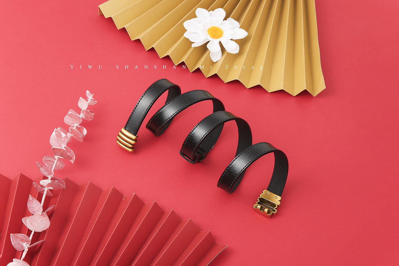 皮带 男、女款式 拍摄~