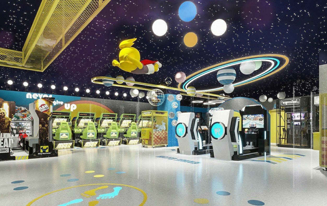 上海电玩城作品案例--棱镜设计