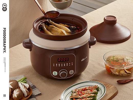 电商摄影 | 小熊紫砂煲汤锅 ✖ foodography