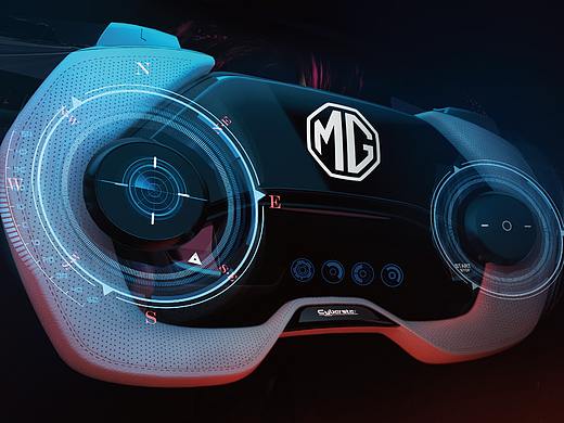 MG名爵 Cyberster游戏手柄方向盘