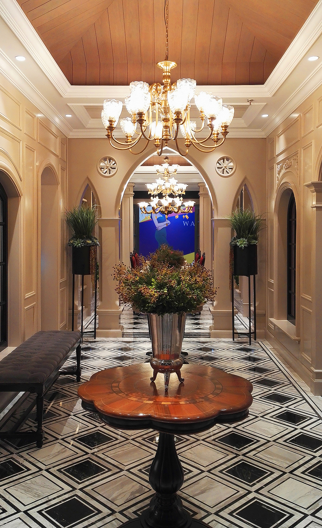 诺克照明大洋定制展厅灯光实例