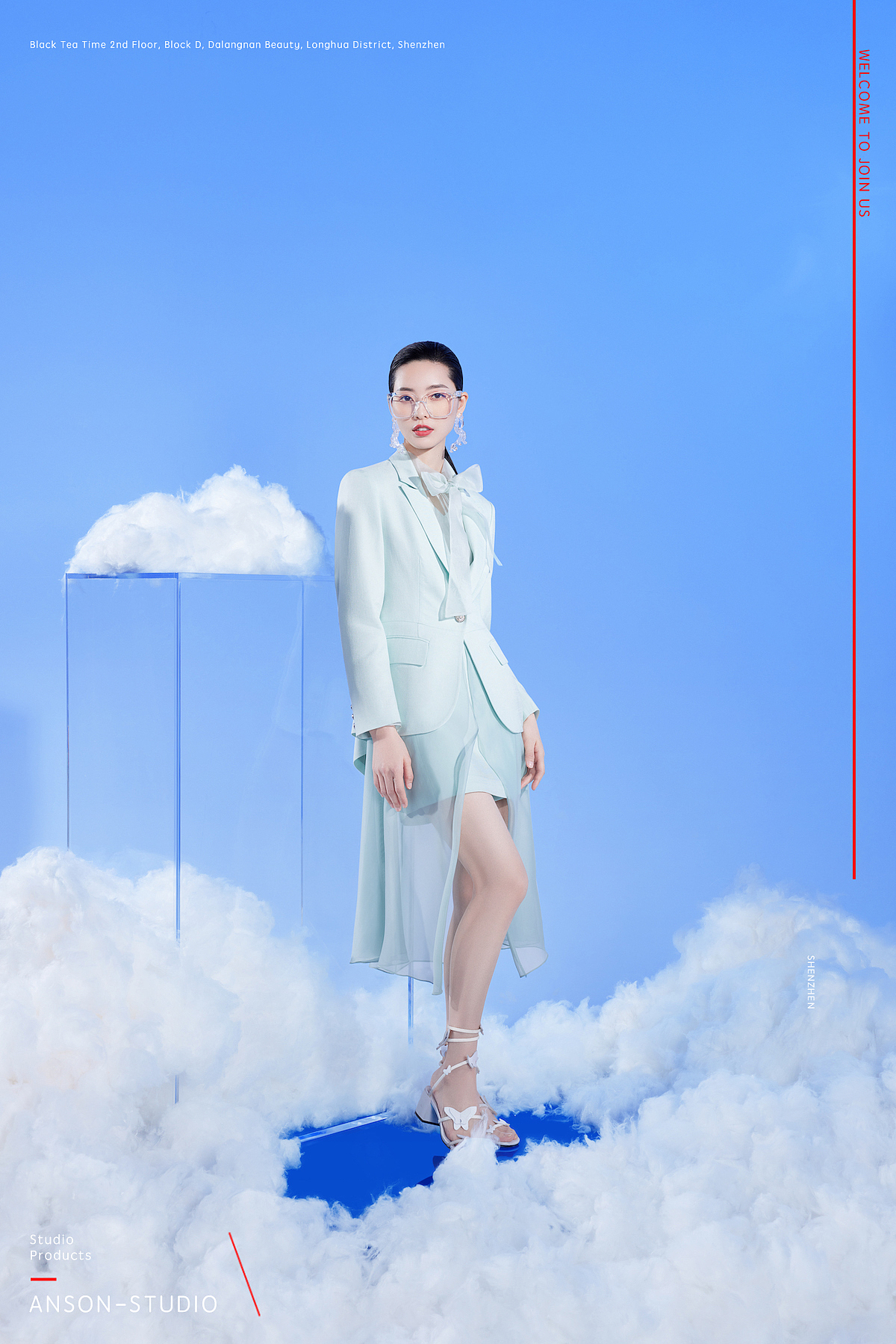 品牌服装形象灯箱广告