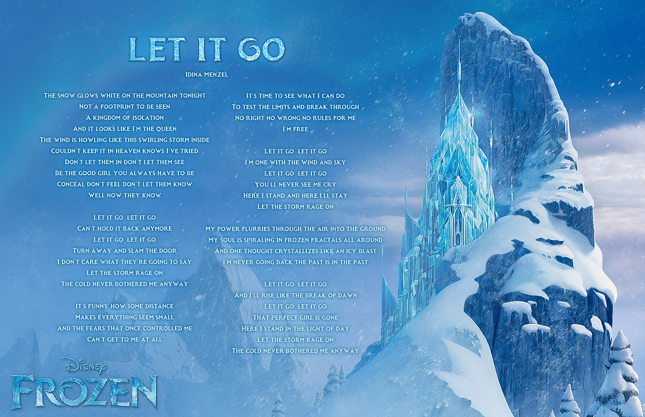 迪士尼動(dòng)畫(huà)電影歌詞壁紙（圖ZMTg2NTczNjky） - 海報(bào) - 站酷設(shè)計(jì)師Curli原創(chuàng)素材 - 站酷ZCOOL