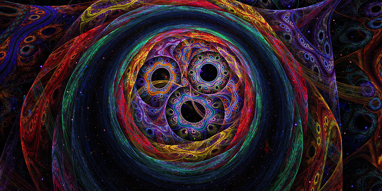 #三体创意合伙人#场景描绘类-粒子的多维构造