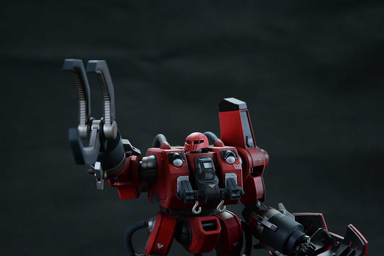 【高达模型】工业涂装试手 —— HG机动工兵&作业地台