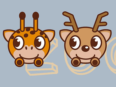 AI小動物（個人主頁-ZNDUyOTIzOTY=） - 新銳潮流插畫 - 站酷設(shè)計師C穿夾克的蟲原創(chuàng)素材 - 站酷ZCOOL