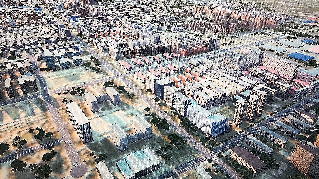 智慧城市可视化平台全国任意城市建模