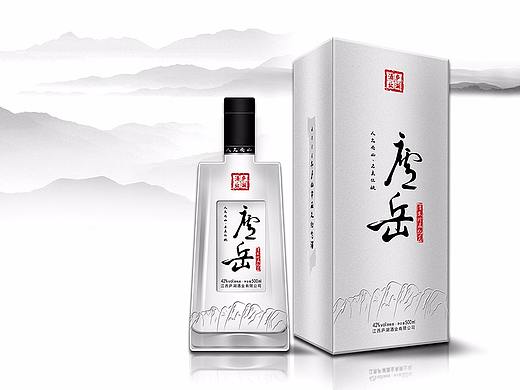 庐岳白酒酒包人文包装设计