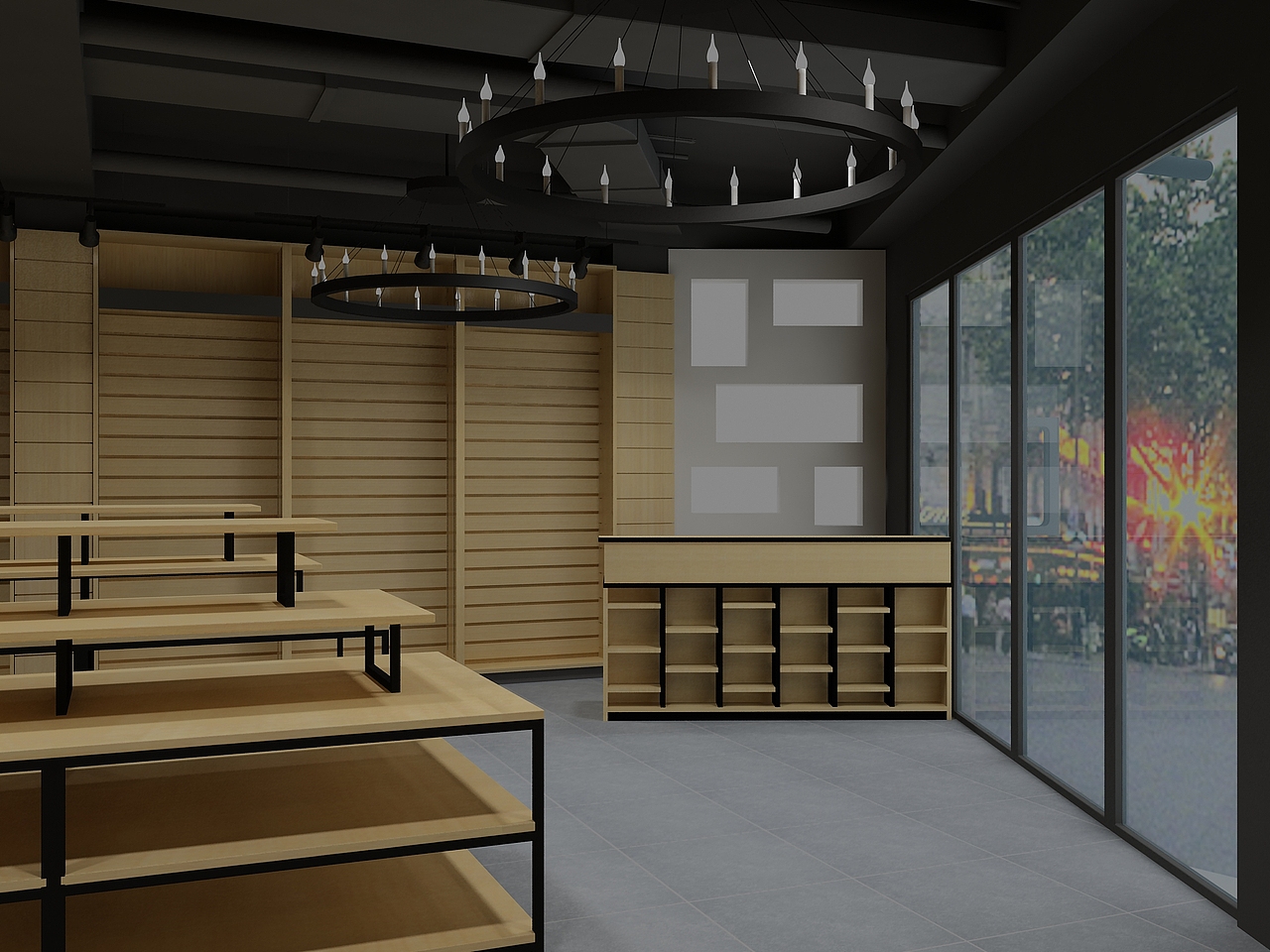 书店空间A3（图ZMTI1Nzc1MDYw） - 家装设计 - 站酷设计师卜阿呱原创素材 - 站酷ZCOOL