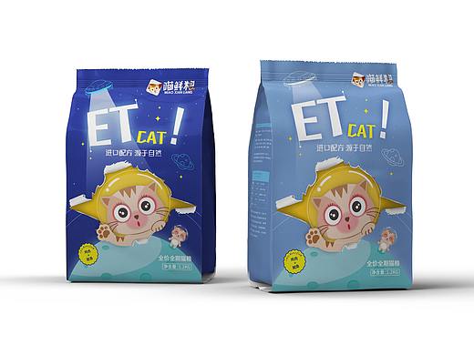 喵鲜粮猫粮包装设计