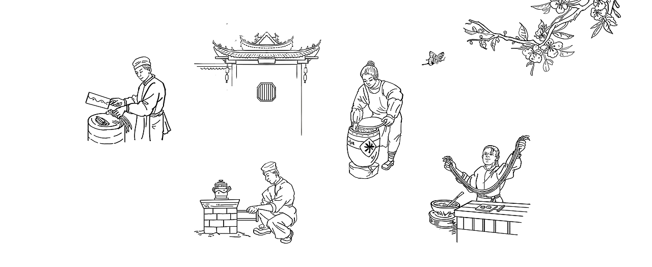 2018百年小灶-主题插画创作（图ZMTMxMzkyMjA4） - 商业插画 - 站酷设计师铁猴原创素材 - 站酷ZCOOL