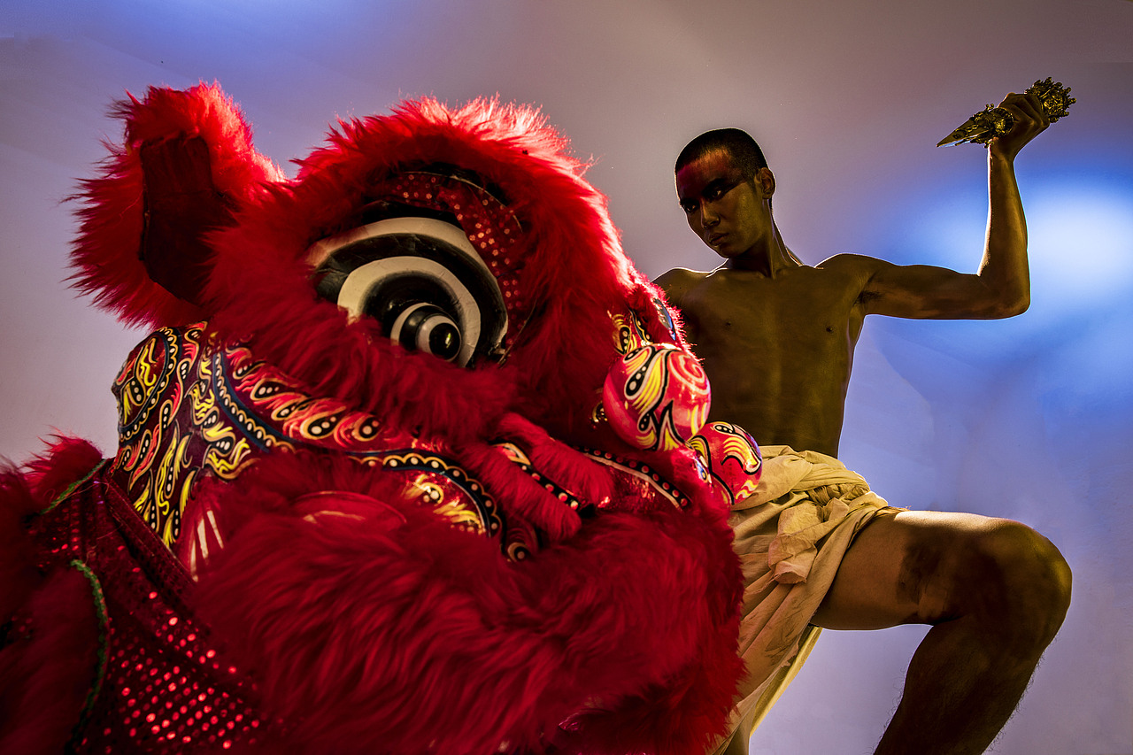 73曦烽作品73 醒狮|摄影|时尚/艺术摄影|北京曦烽社_原创作品