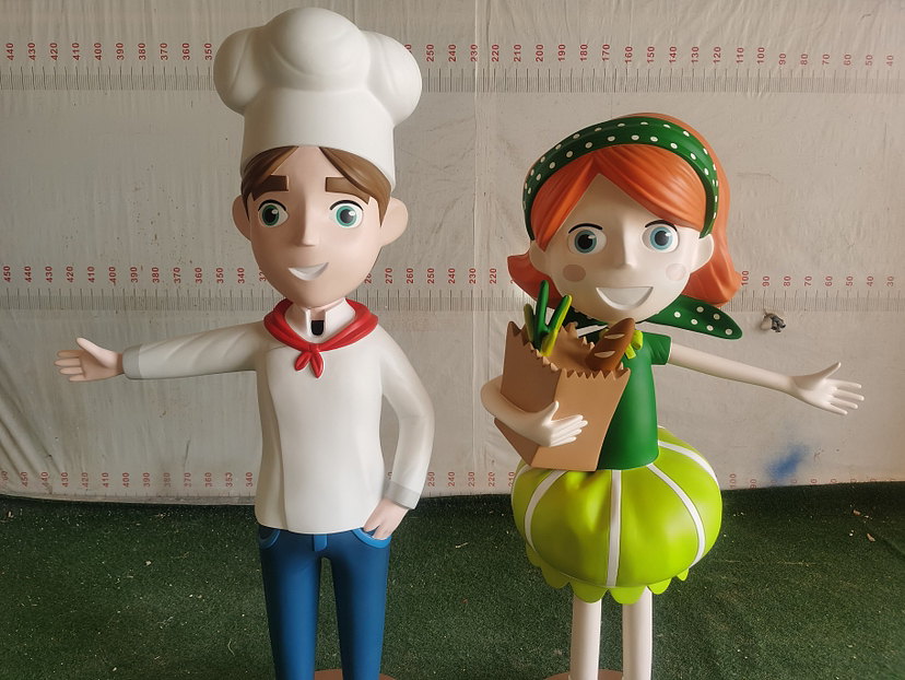 玻璃钢人偶卡通雕塑（图ZMzMxOTk0OTgw） - 雕塑 - 站酷设计师满天下艺术雕塑原创素材 - 站酷ZCOOL