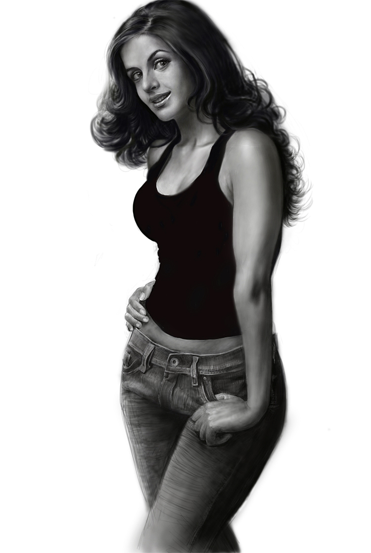 人像（图ZNTg2MjY4OA==） - 创作习作 - 站酷设计师南海之外原创素材 - 站酷ZCOOL