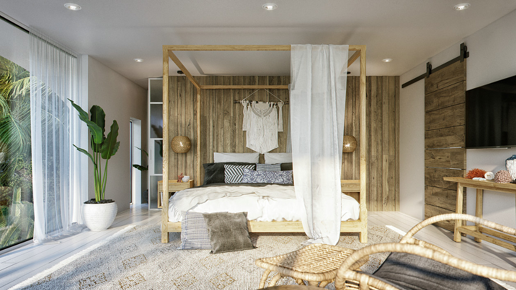 东南亚风海景别墅