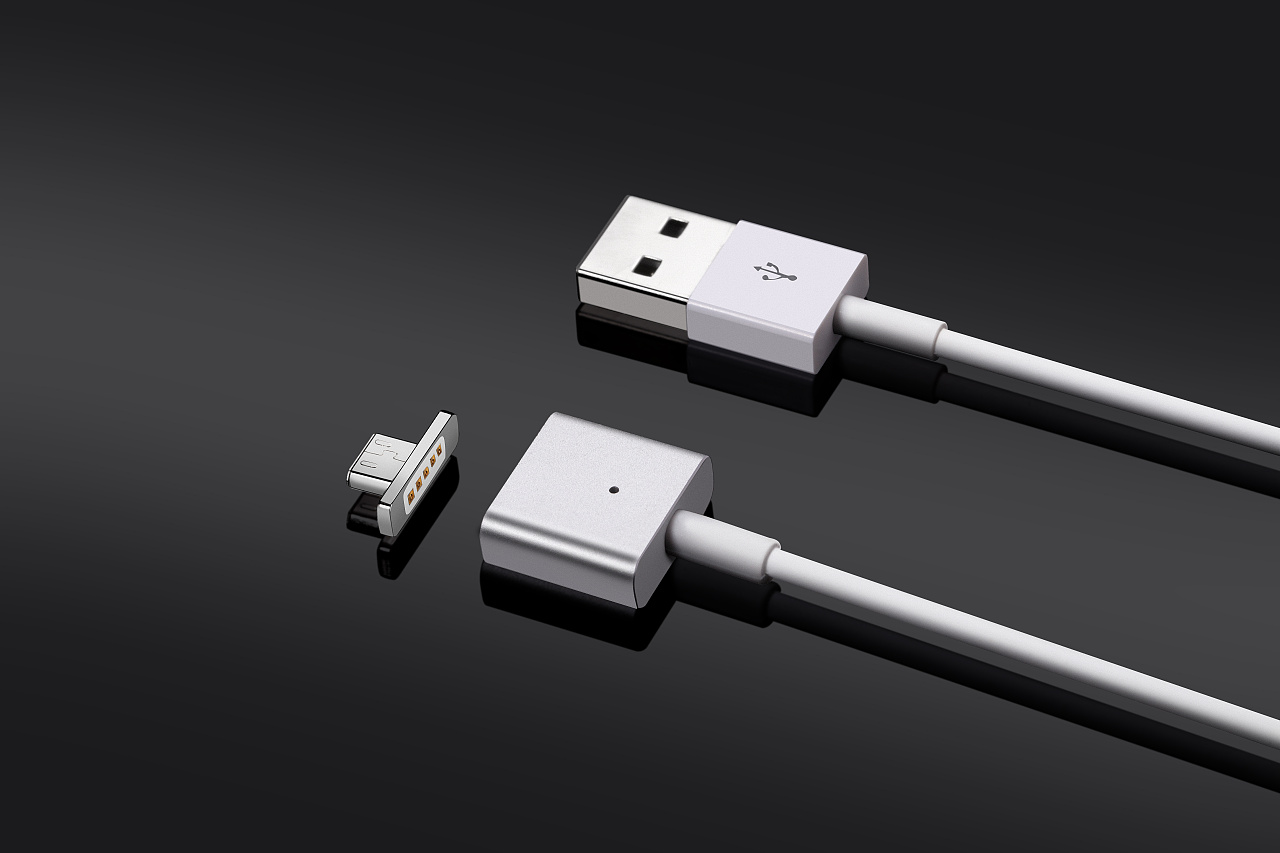 黑背景的数据线