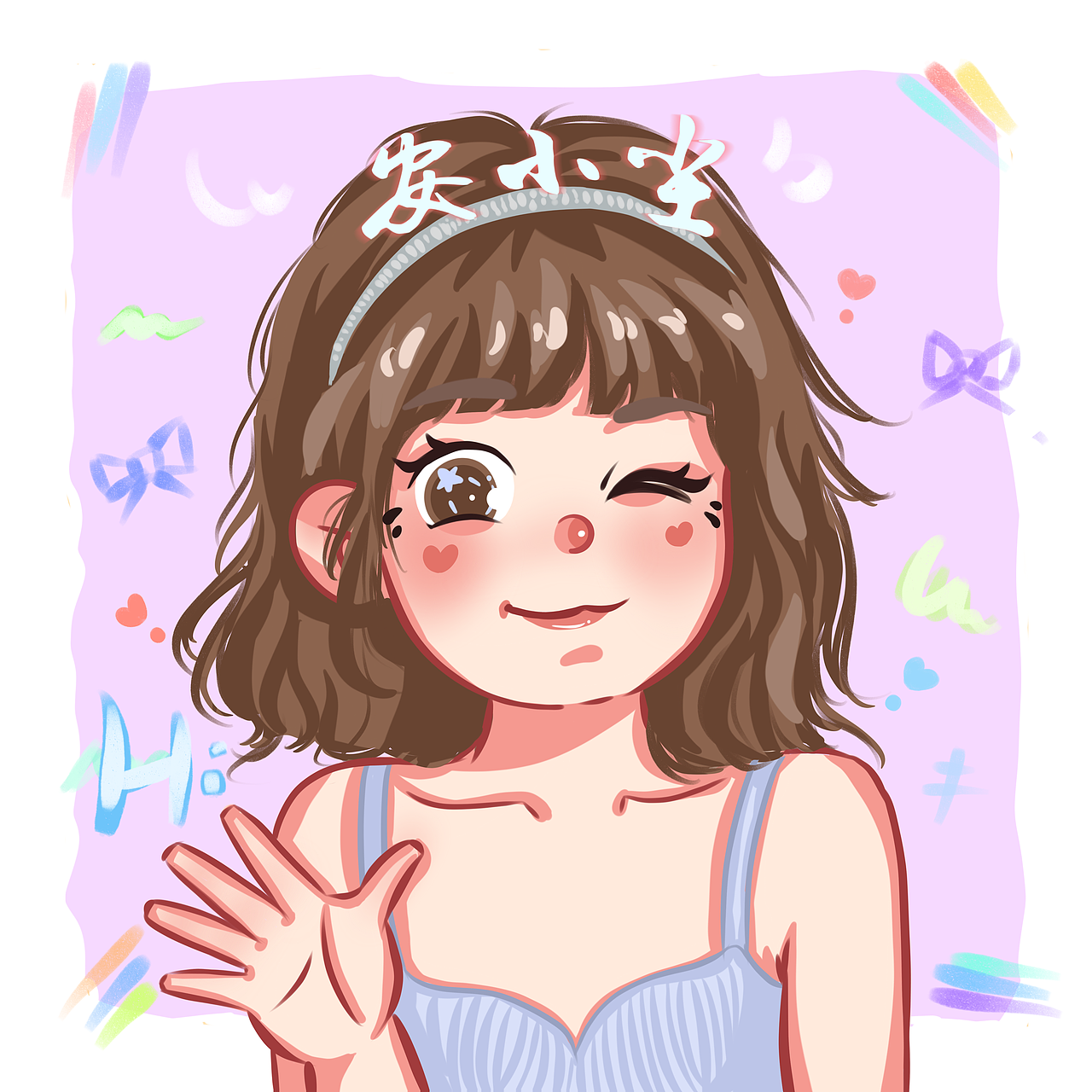 卡通头像系列（图ZMjYzMzExOTA0） - 创作习作 - 站酷设计师安小尘An原创素材 - 站酷ZCOOL