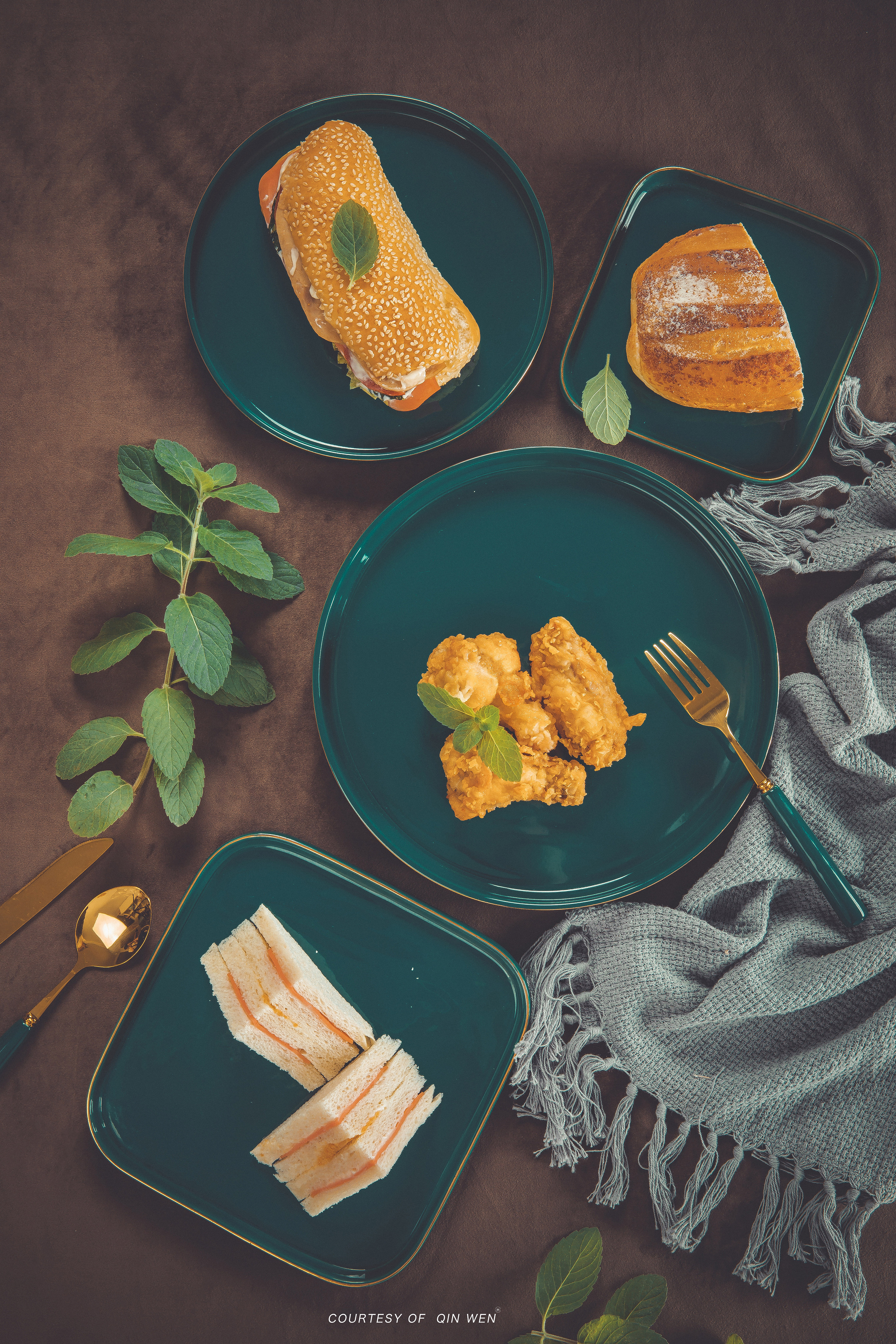 西餐餐具产品拍摄