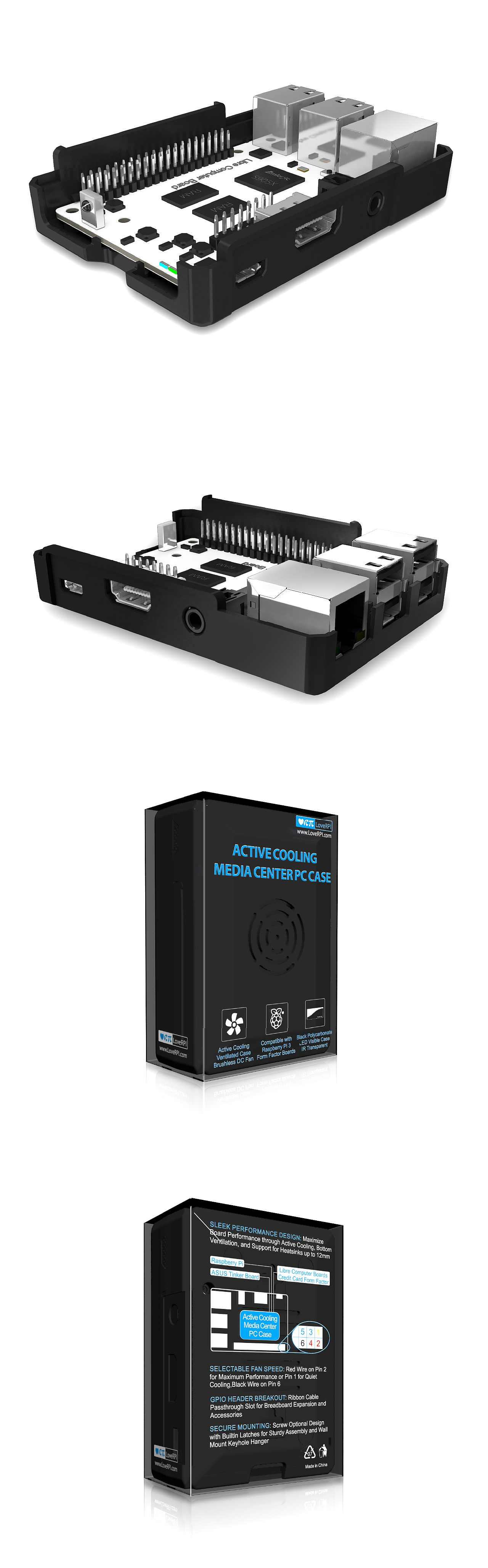 Libre computer board an case 电脑板与自动冷却盒子（图ZOTc2Njg0NjA=） - 电子产品 - 站酷设计师爱笑的肖肖原创素材 - 站酷ZCOOL