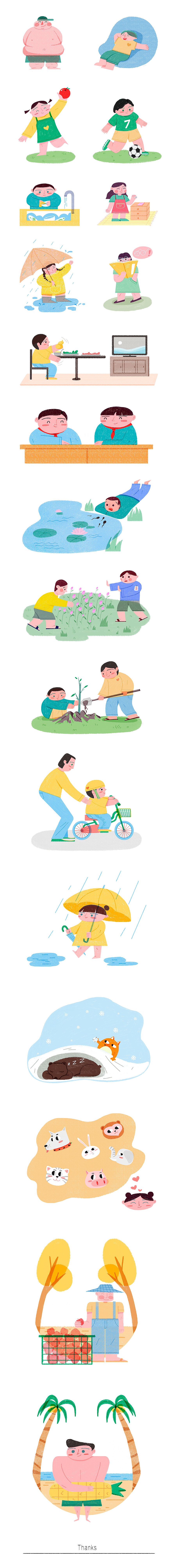 一些小插圖（圖ZMTI4Nzc2NDUy） - 兒童插畫(huà) - 站酷設(shè)計(jì)師一只羅原創(chuàng)素材 - 站酷ZCOOL