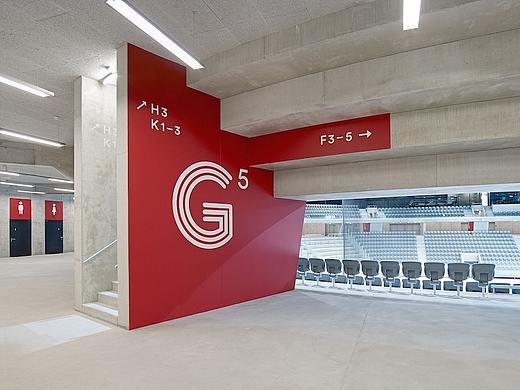 天梭竞技场导视系统设计