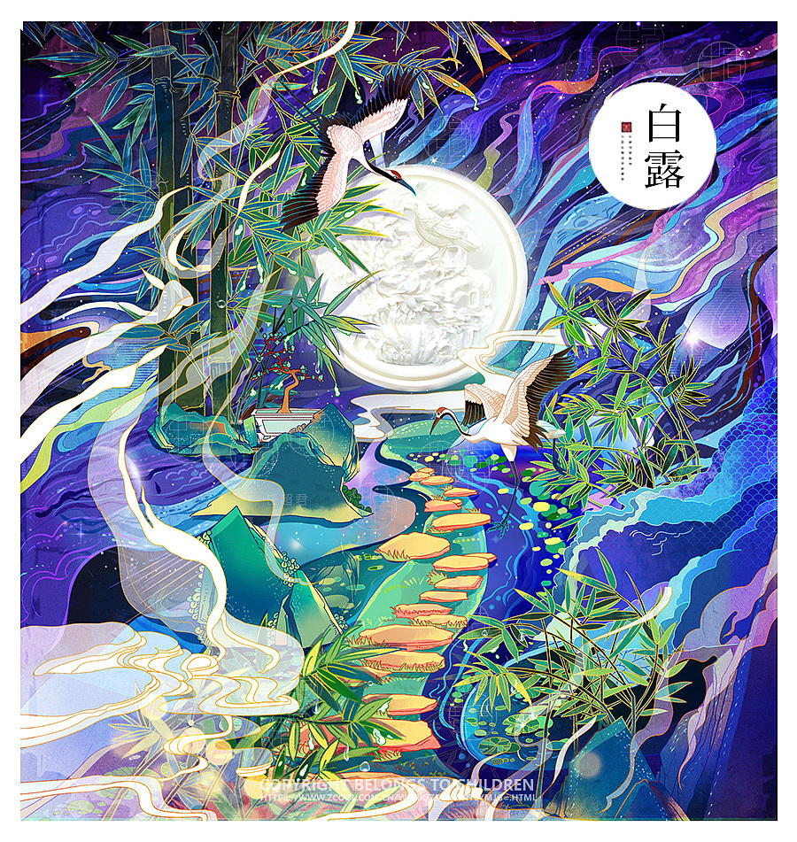 24节气+节日图泰禾（图ZMjM5MTYzMTg4） - 商业插画 - 站酷设计师C君_Children原创素材 - 站酷ZCOOL
