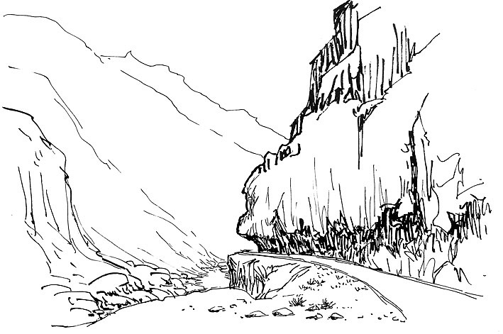 手绘滇藏线上的情书二