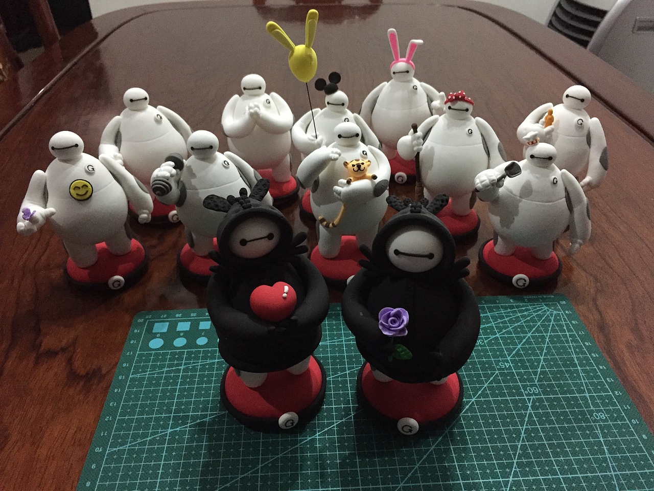 纸粘土，萌萌哒大白(●—●)（图ZMzEyNzEzMTY=） - 手办/模玩 - 站酷设计师why兔原创素材 - 站酷ZCOOL
