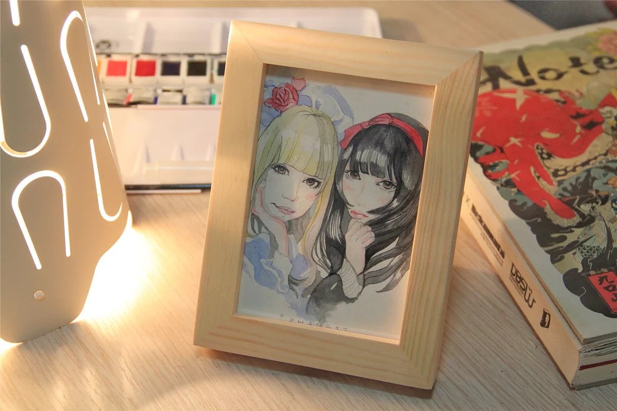 【高中时期的手绘本】