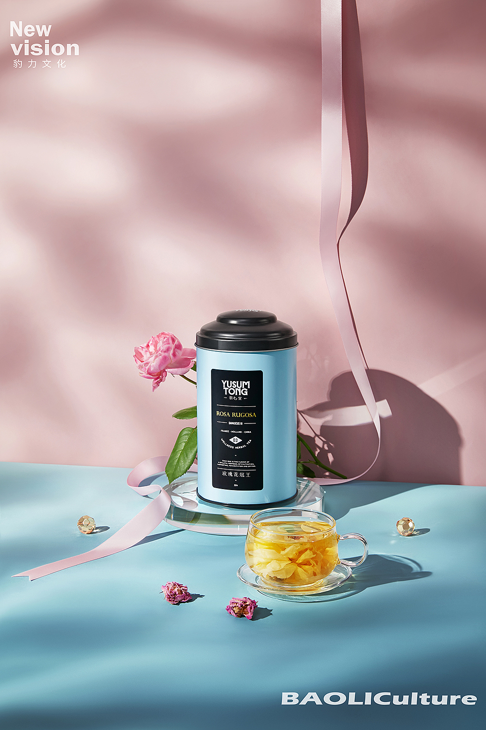 豹力+ 场景拍摄 +「花茶618主题系列风格拍摄」（图ZMjE2OTQ1NjU2） - 产品摄影 - 站酷设计师豹力文化原创素材 - 站酷ZCOOL